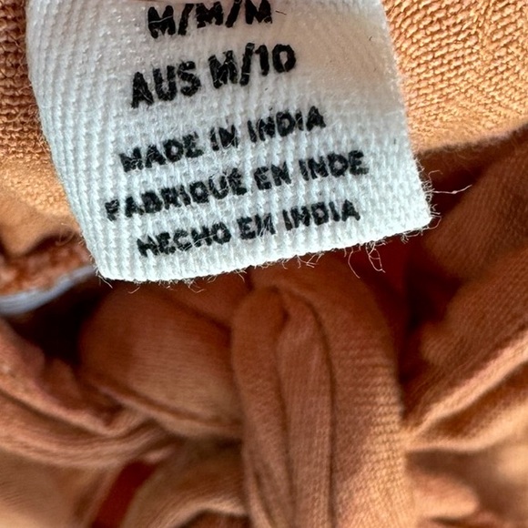 Roxy Elegant Orange/Cognac Sleeveless Dress - Picture 6 of 6